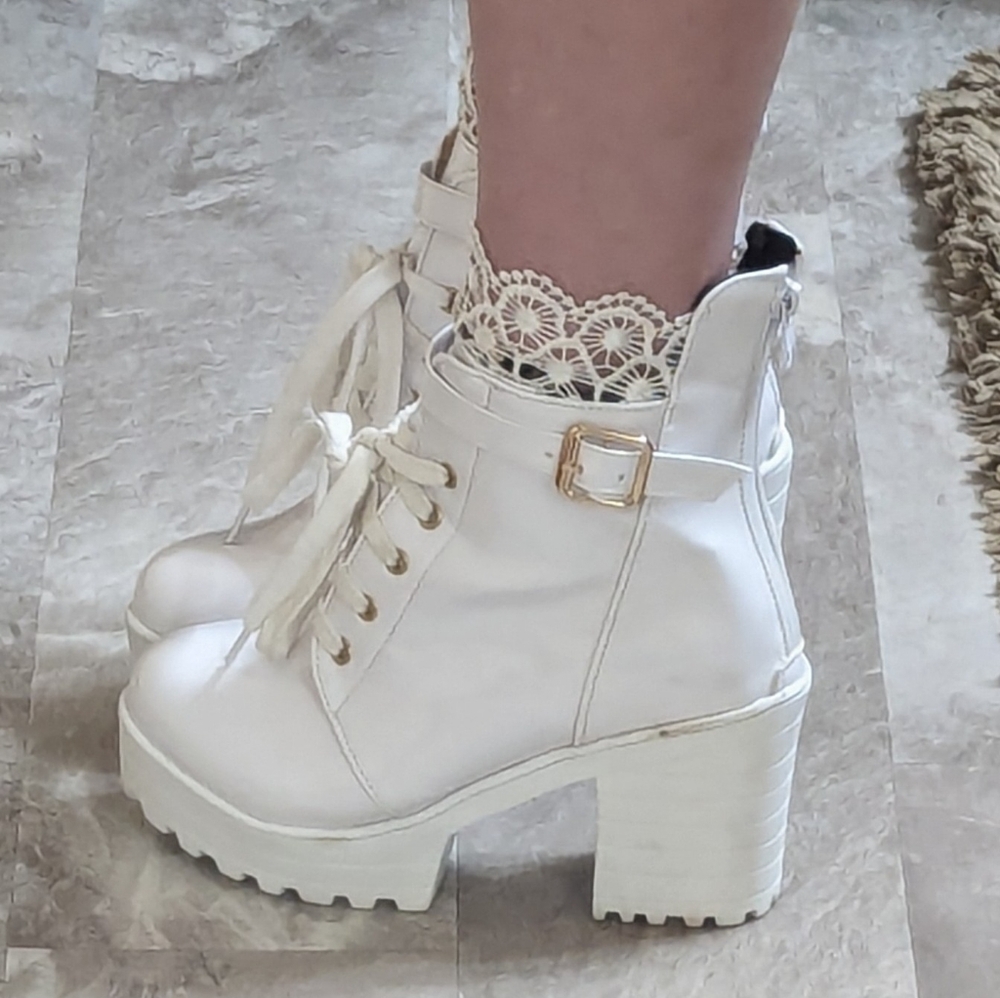 Platform Wedding boots